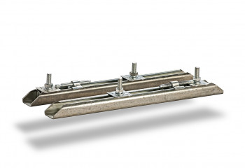 Motor slide rails made of steel
